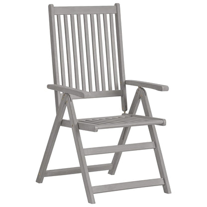Hagestoler 2 stk med puter heltre akasie