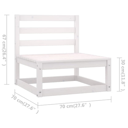 Sofa med puter 3-seters heltre furu