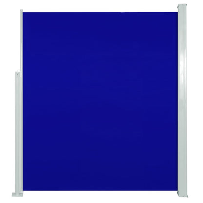 Uttrekkbar sidemarkise 160x300 cm blå