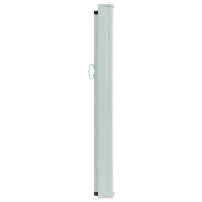 Uttrekkbar sidemarkise 140x500 cm rød