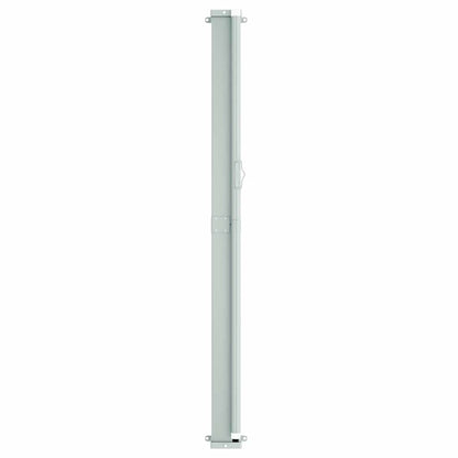Uttrekkbar sidemarkise 220x600 cm kremhvit