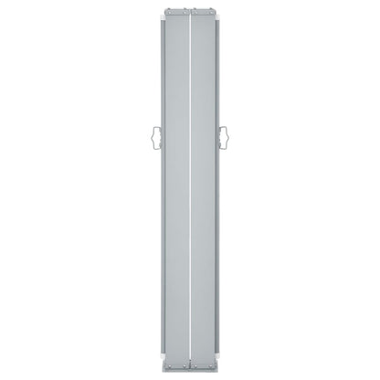 Uttrekkbar sidemarkise 140x600 cm blå