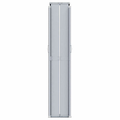 Uttrekkbar sidemarkise 200x600 cm blå