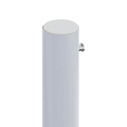Uttrekkbar sidemarkise 200x600 cm blå