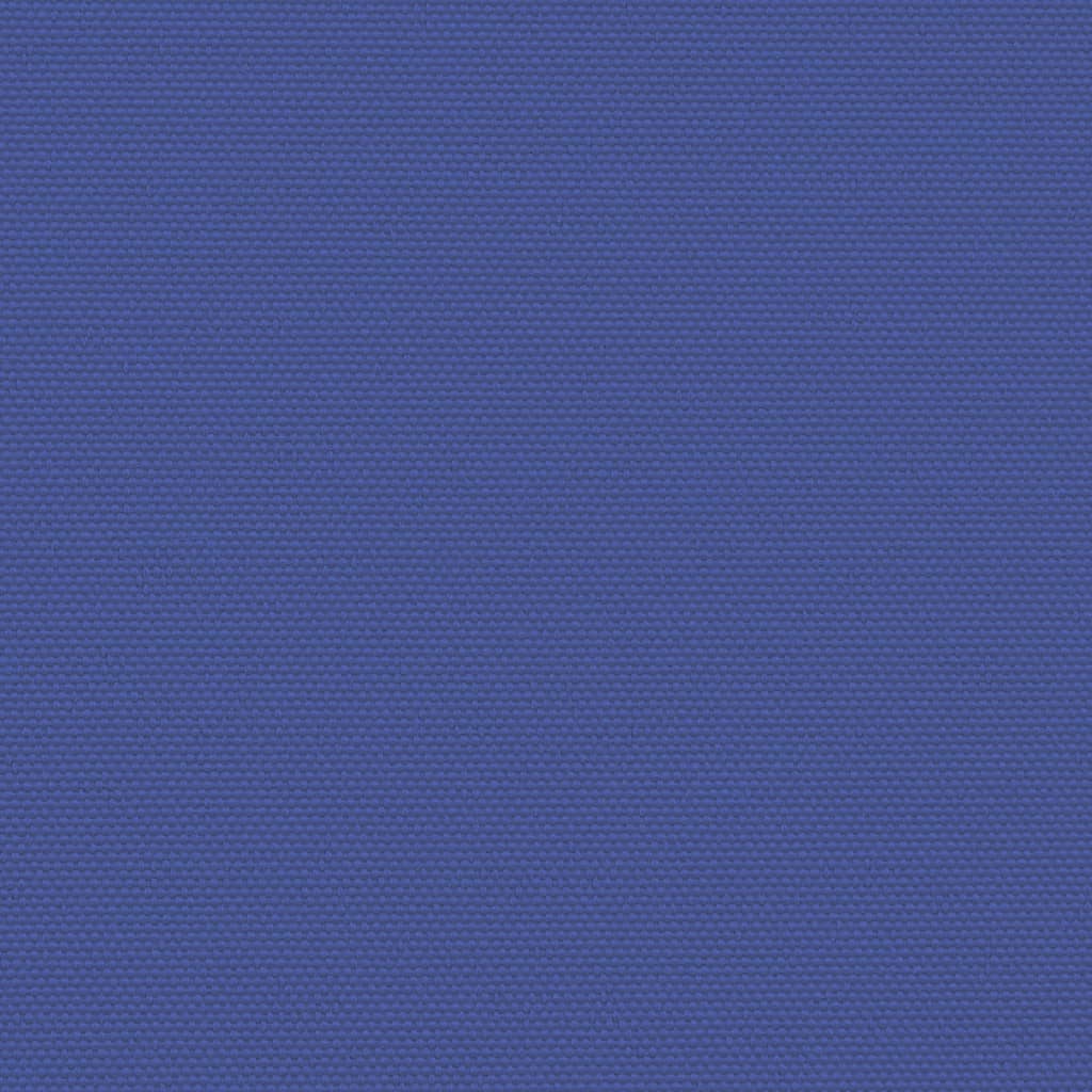 Uttrekkbar sidemarkise blå 140x1200 cm