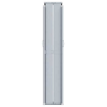 Uttrekkbar sidemarkise 160x1200 cm rød