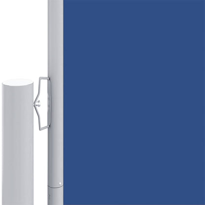 Uttrekkbar sidemarkise 180x1200 cm blå