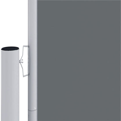 Uttrekkbar sidemarkise 200x1200 cm antrasitt