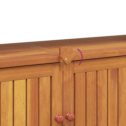 Hagekonsollbord 110x35x75 cm heltre akasie