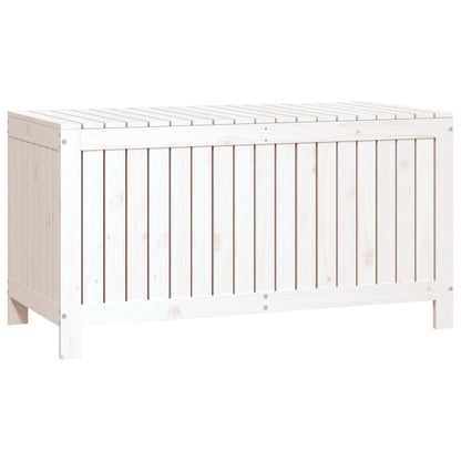 Putekasse hvid 121x55x64 cm heltre furu