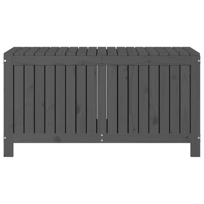 Putekasse grå 121x55x64 cm heltre furu