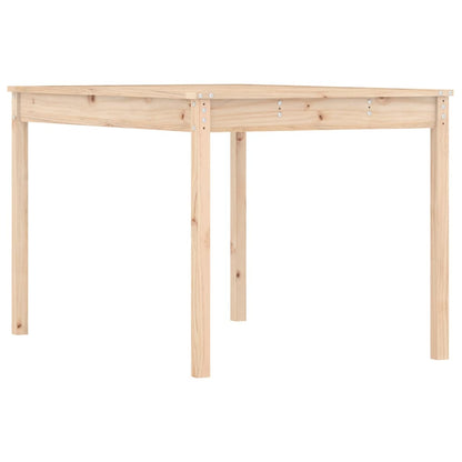 Hagebord 121x82,5x76 cm heltre furu