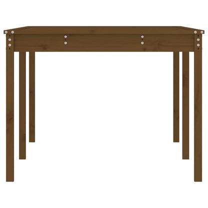 Hagebord honningbrun 203,5x100x76 cm heltre furu