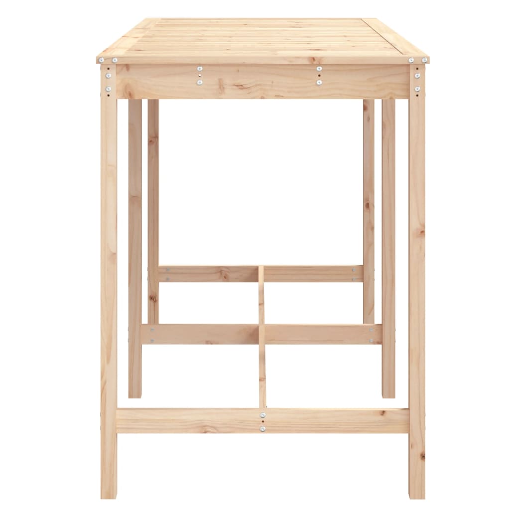 Hagebord 159,5x82,5x110 cm heltre furu