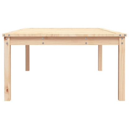 Hagebord 121x82,5x45 cm heltre furu