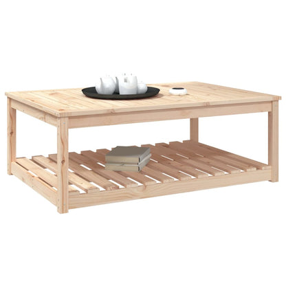 Hagebord 121x82,5x45 cm heltre furu