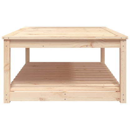 Hagebord 121x82,5x45 cm heltre furu