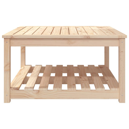 Hagebord 82,5x82,5x45 cm heltre furu
