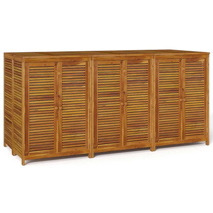 Putekasse 210x87x104 cm heltre akasie