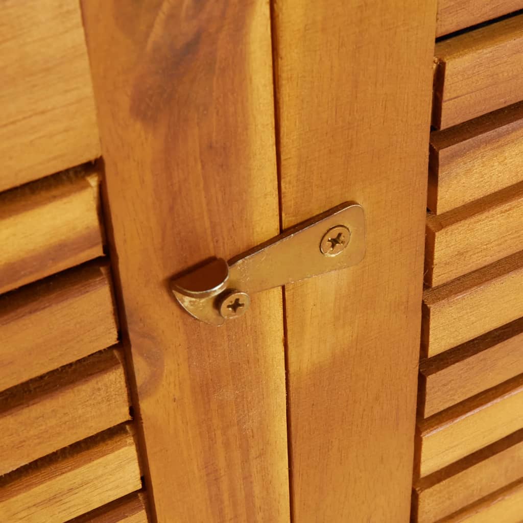 Putekasse 210x87x104 cm heltre akasie