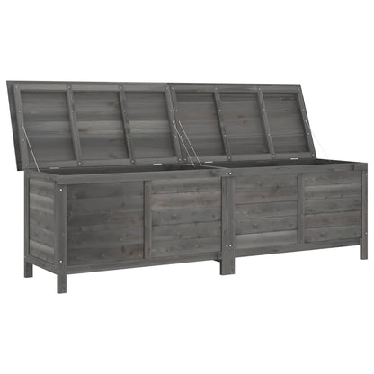 Putekasse antrasitt 198,5x50x56,5 cm heltre gran