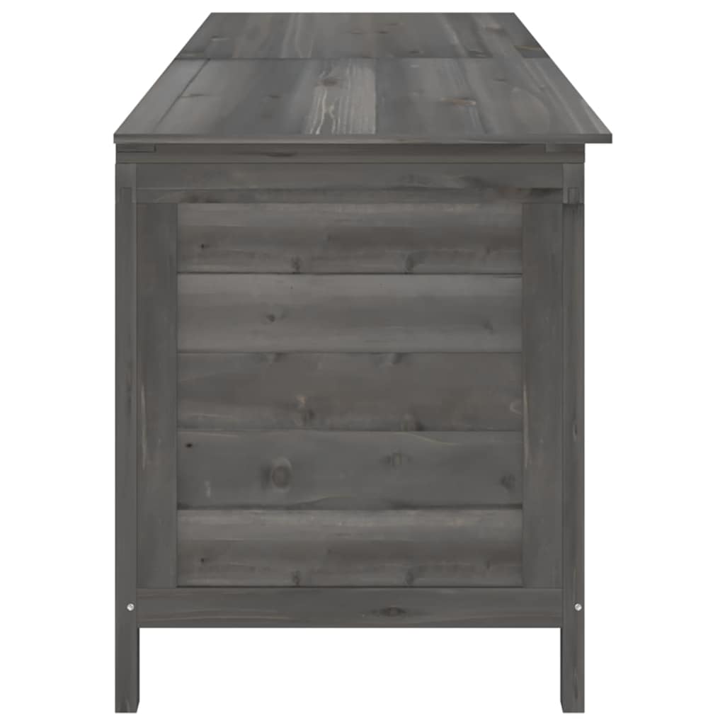 Putekasse antrasitt 198,5x50x56,5 cm heltre gran