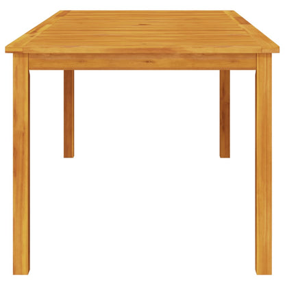 Utendørs spisebord 180x90x75 cm heltre akasie