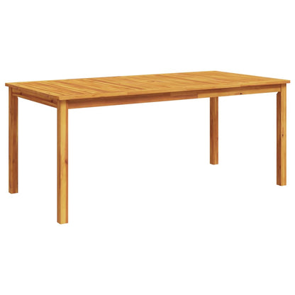 Utendørs spisebord 180x90x75 cm heltre akasie