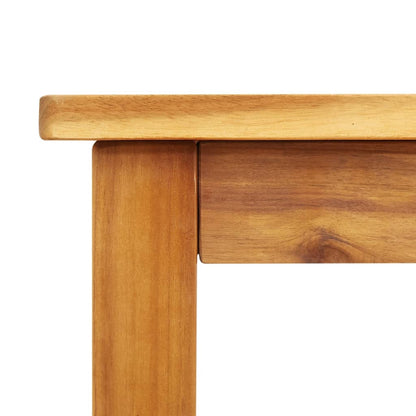 Utendørs spisebord 180x90x75 cm heltre akasie