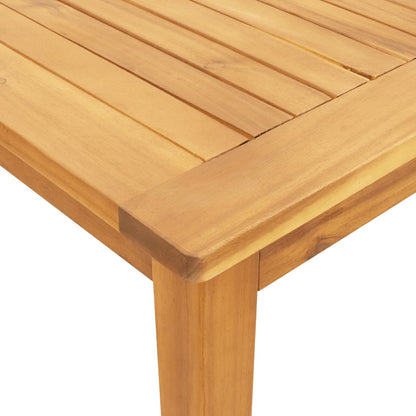 Utendørs spisebord 180x90x75 cm heltre akasie