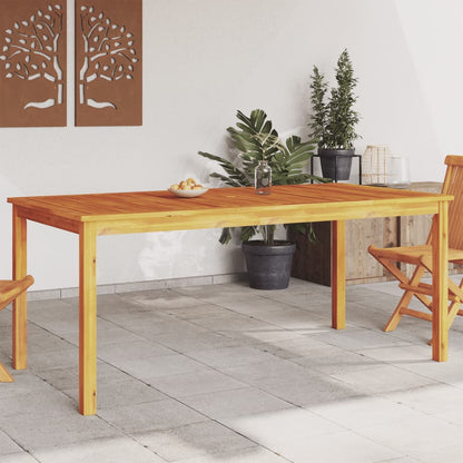 Utendørs spisebord 180x90x75 cm heltre akasie