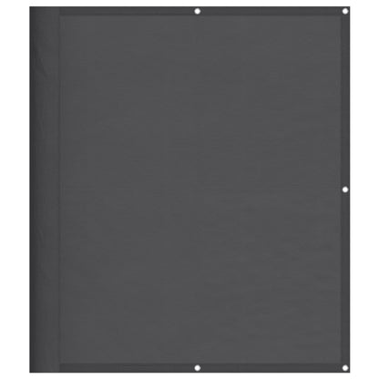 Balkongskjerm antrasitt 120x700 cm 100% polyester oxford