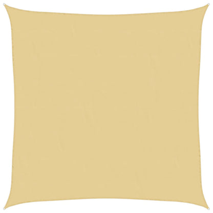Solseil sand 5x5 m 100% polyester oxford