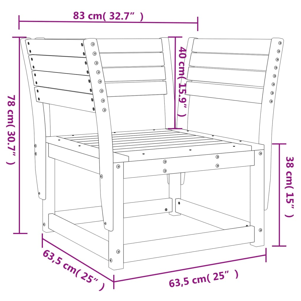 Hagestol heltre furu