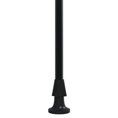 Uttrekkbar markise antrasitt 350x150 cm stoff og stål