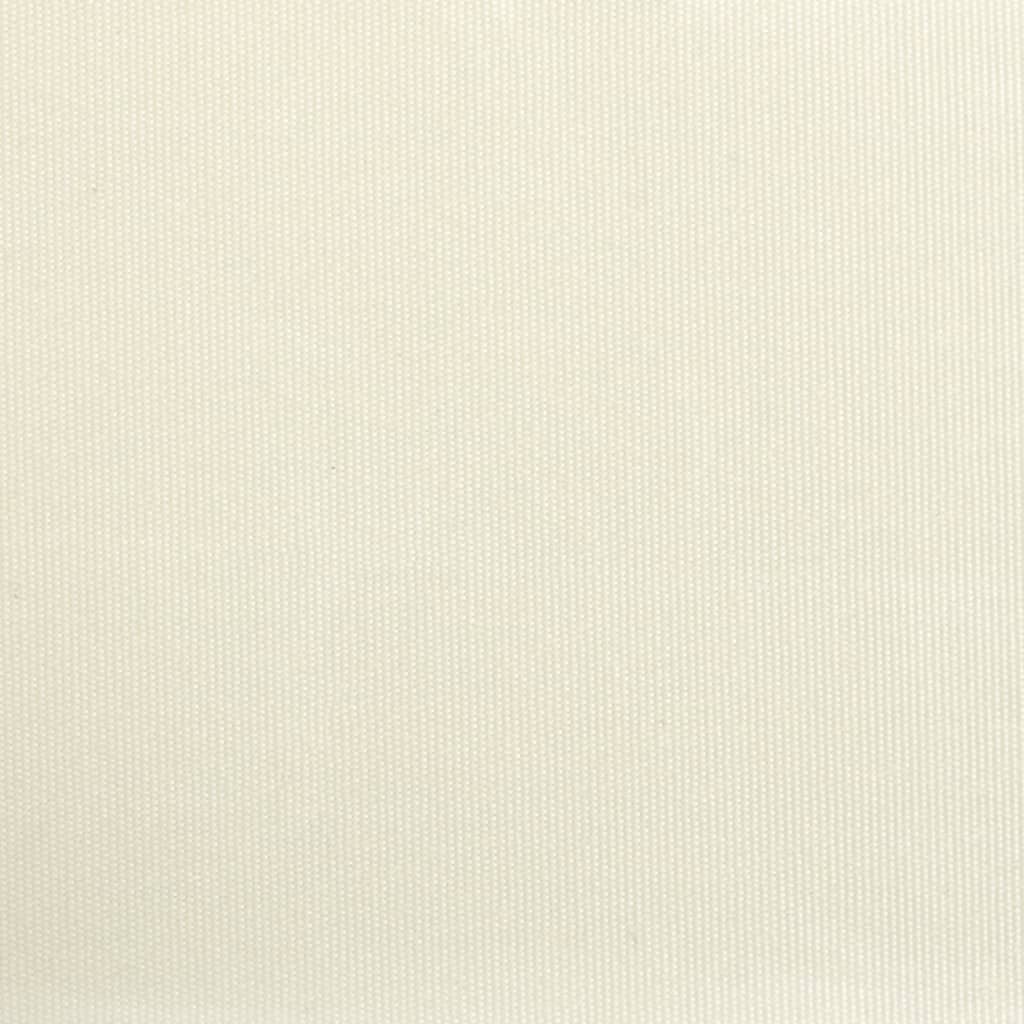 Uttrekkbar markise kremhvit 300x150 cm stoff og stål
