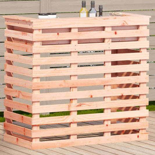 Utendørs barbord 113,5x50x103 cm heltre douglasgran