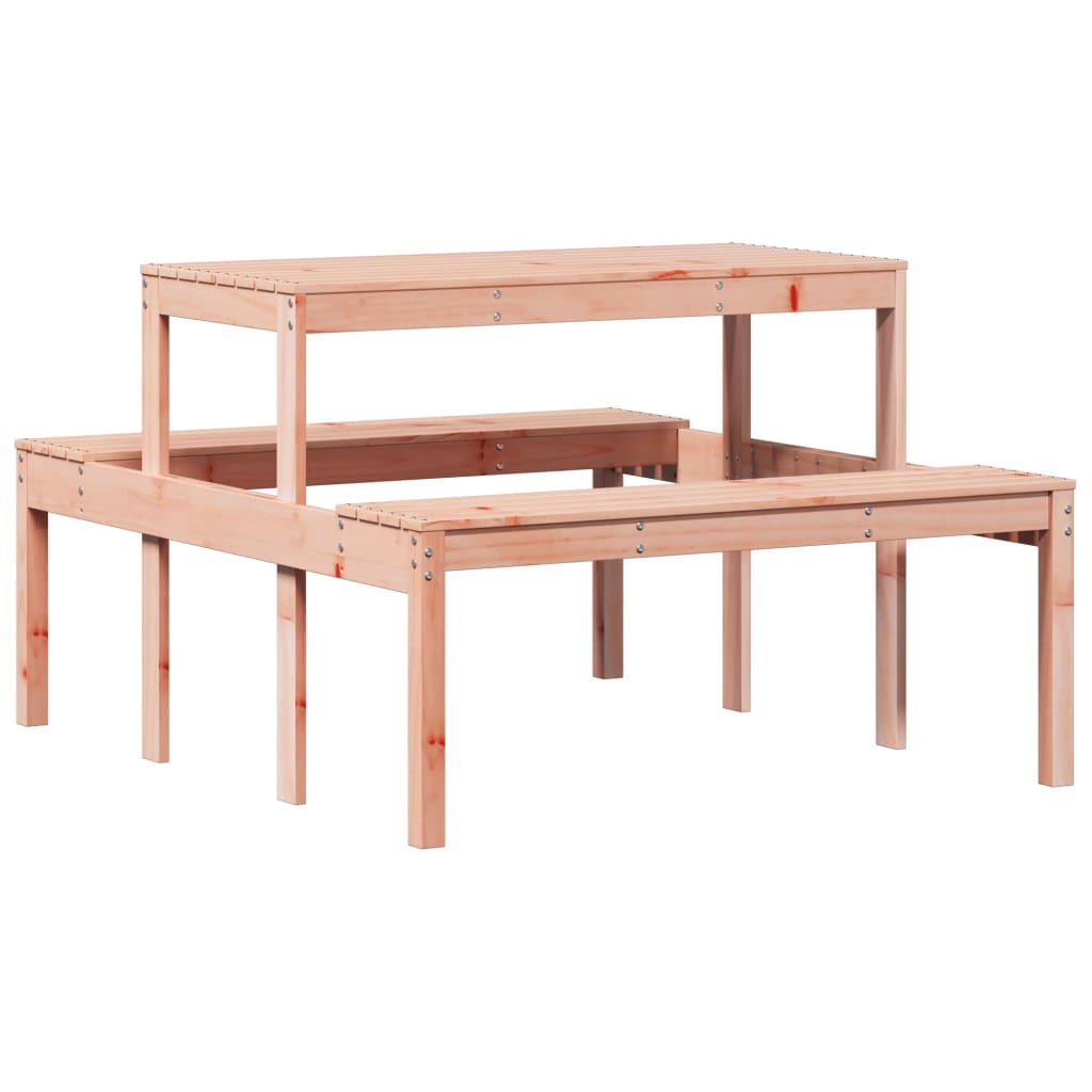 Piknikbord 110x134x75 cm heltre douglasgran