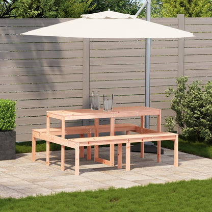 Piknikbord 160x134x75 cm heltre douglasgran