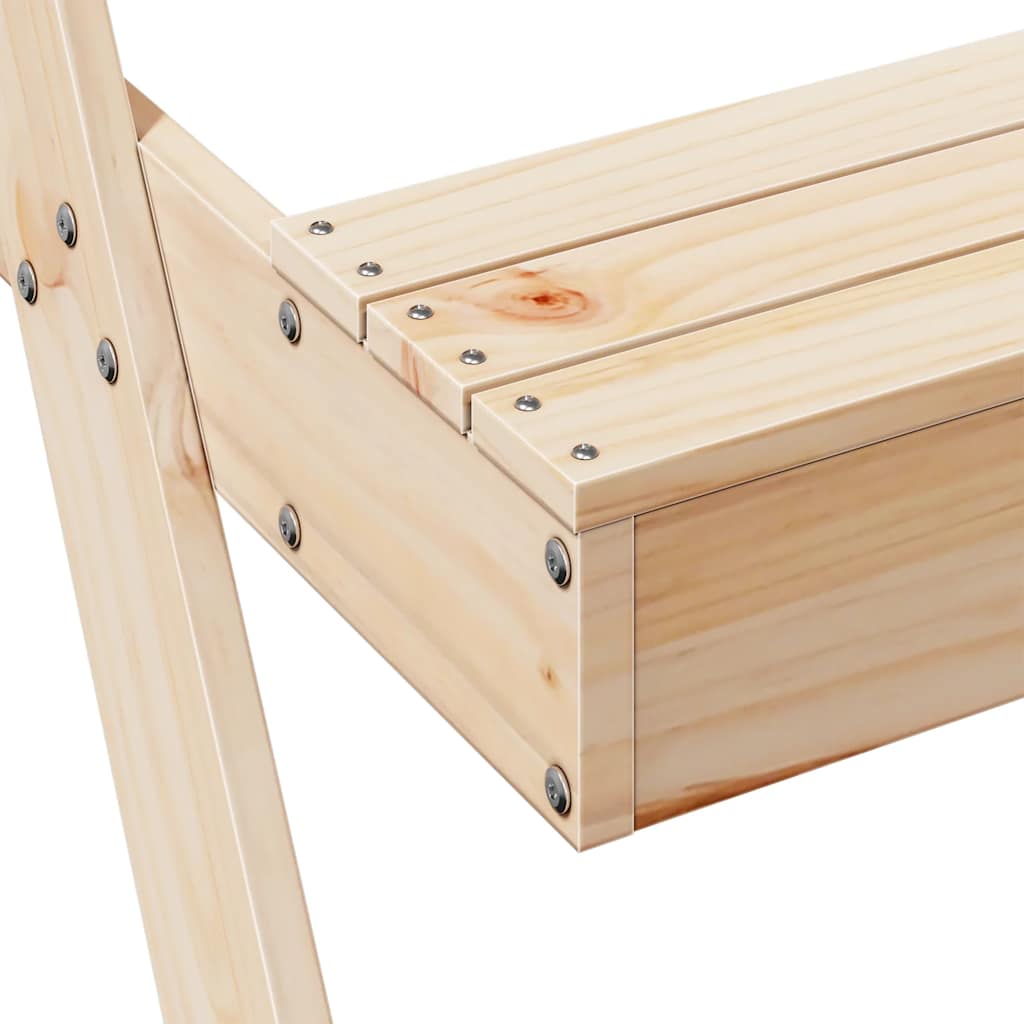 Piknikbord med sandkasse for barn heltre furu