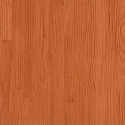 Utendørs barbord voksbrun 113,5x50x103 cm heltre furu