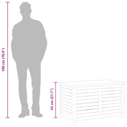 Putekasse 90x48x55 cm heltre eukalyptus