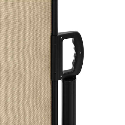 Uttrekkbar sidemarkise beige 170x300 cm