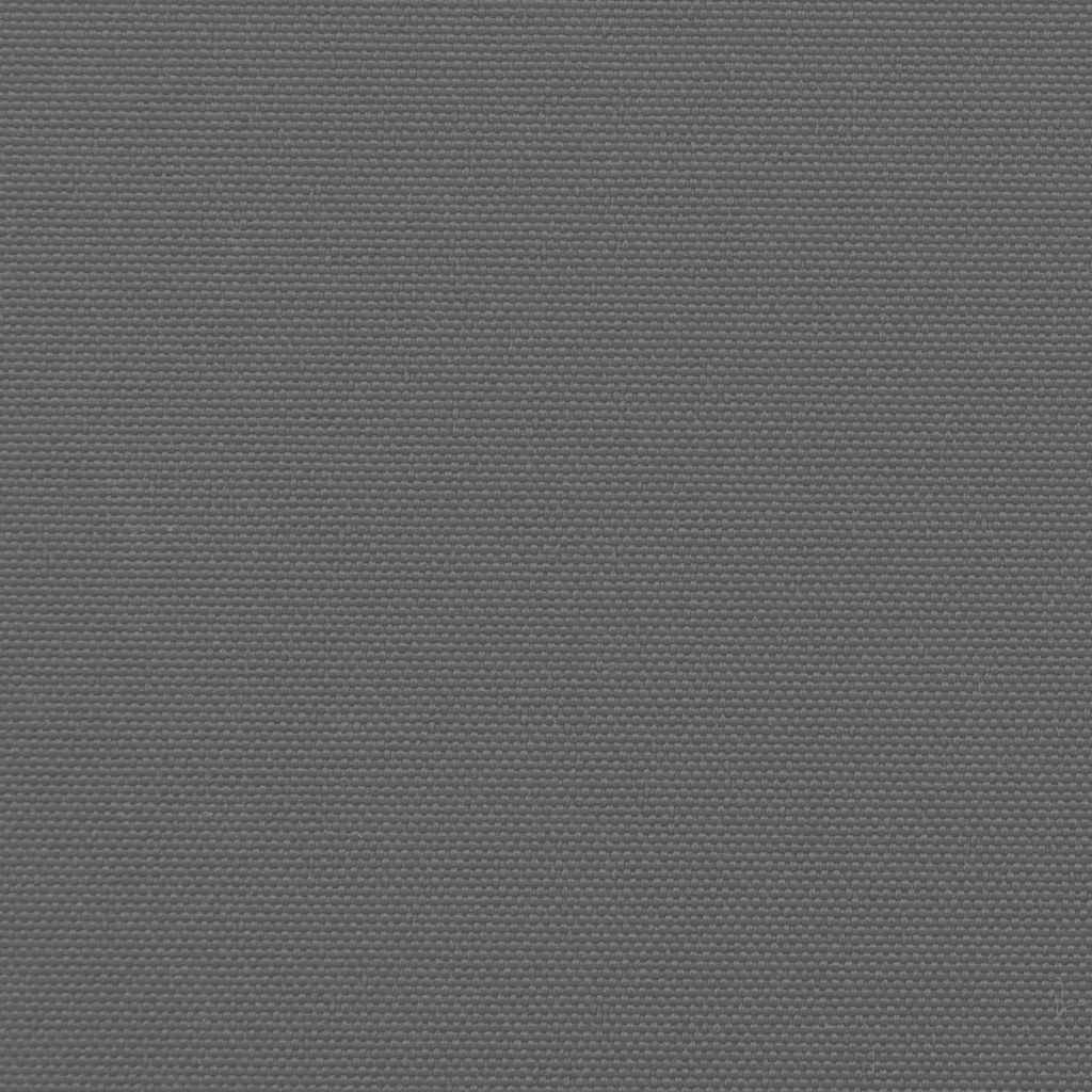 Uttrekkbar sidemarkise antrasitt 140x500 cm