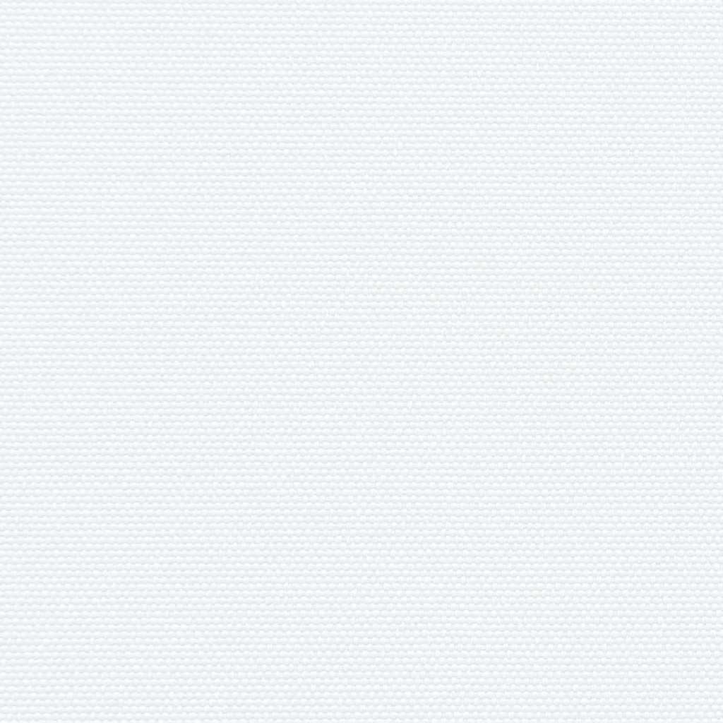 Uttrekkbar sidemarkise hvit 180x500 cm