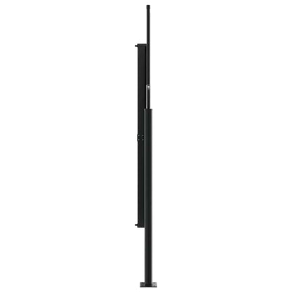 Uttrekkbar sidemarkise beige 160x600 cm