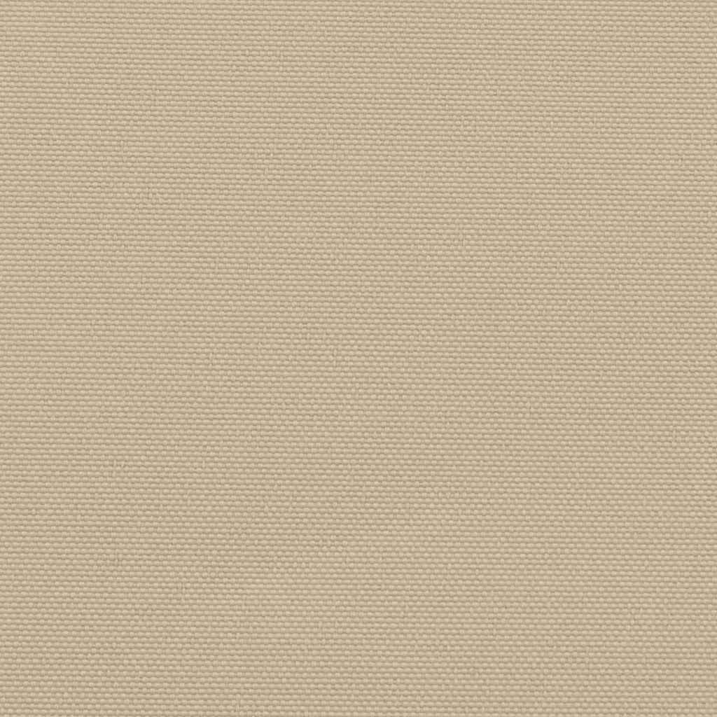 Uttrekkbar sidemarkise beige 160x600 cm