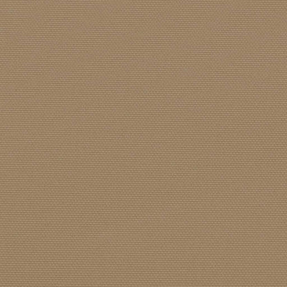 Uttrekkbar sidemarkise gråbrun 220x600 cm