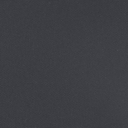 Uttrekkbar sidemarkise 160x600 cm svart