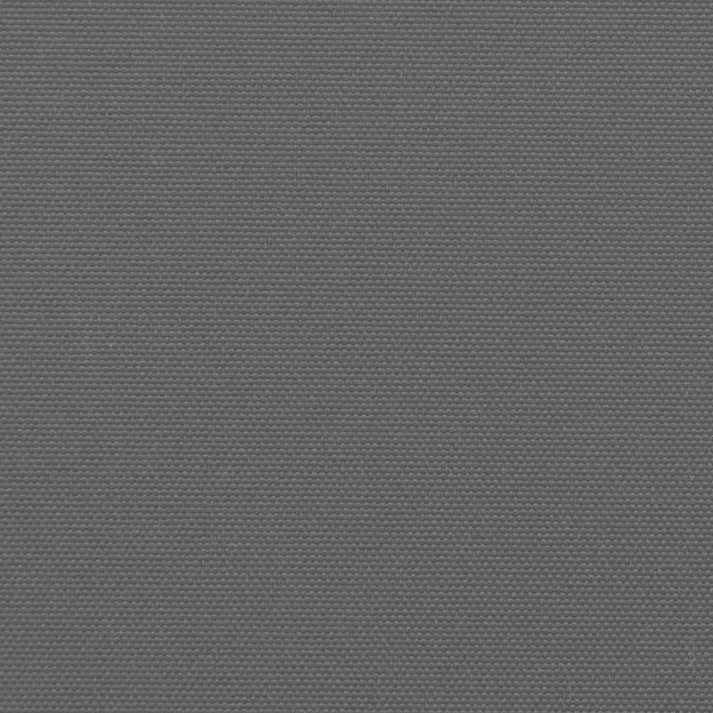 Uttrekkbar sidemarkise 160x600 cm antrasitt